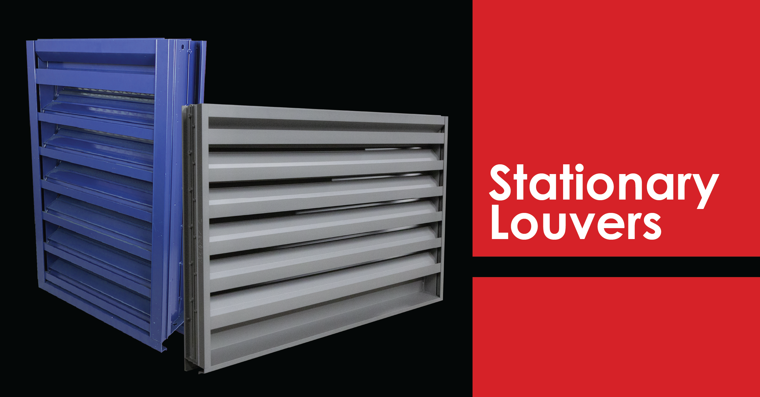 Stationary Louvers from Louvers & Dampers